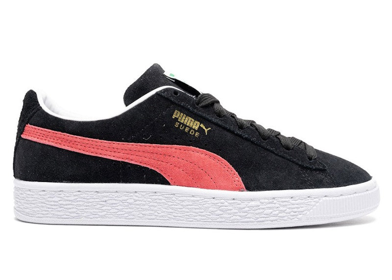 Puma Suede Classic 21 Black Paradise Pink (Women's)