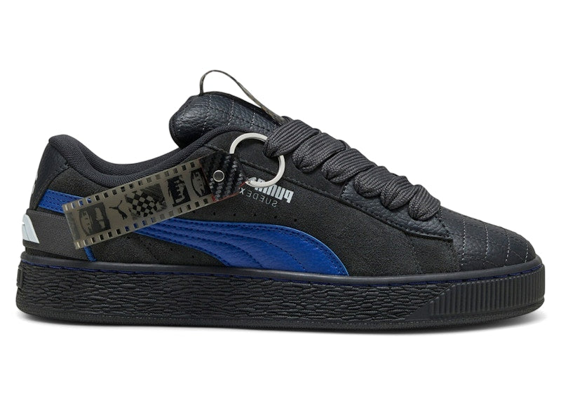 Puma Suede XL Formula 1 75 Years Hero Pack Black Vivid Blue