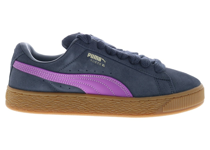 Puma Suede XL Galactic Gray Wild Berry (Women's)