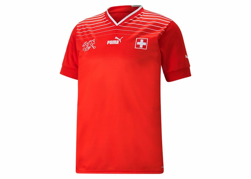 Puma Switzerland Home 22/23 Jersey Puma Red/Puma White