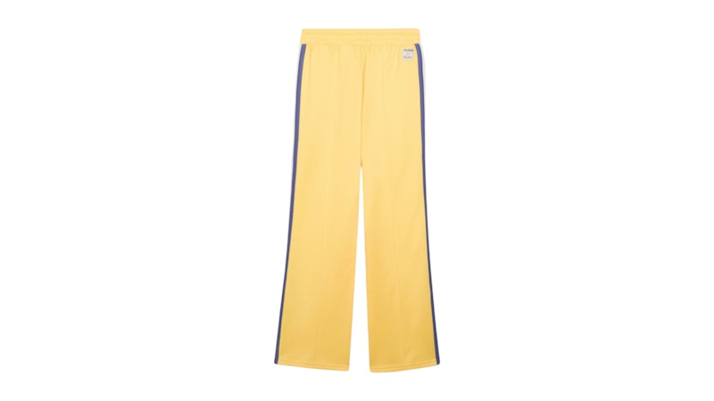 Puma T7 Bright Lights NYC Straight Track Pants Sunny Yellow