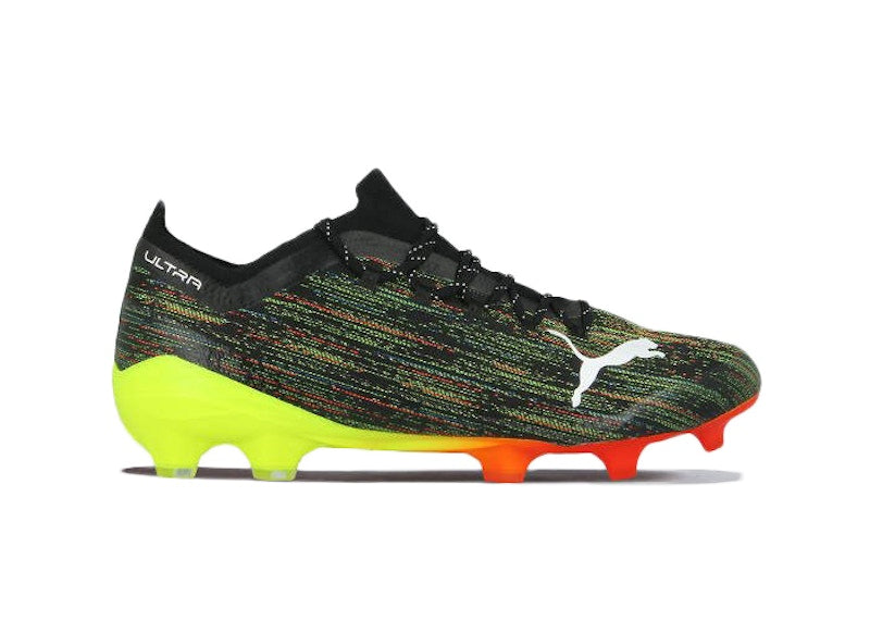 Puma Ultra 1.2 FG AG Black Yellow Alert