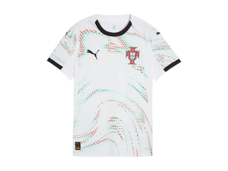Puma Women's Portugal '25 Away Replica Jersey White/Black