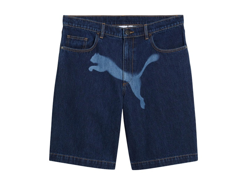 Puma x A$AP ROCKY Denim Shorts Dark Denim