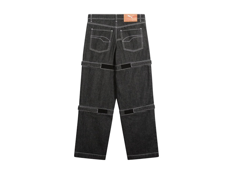 Puma x A$AP ROCKY Knee Pad Pants Black-Denim