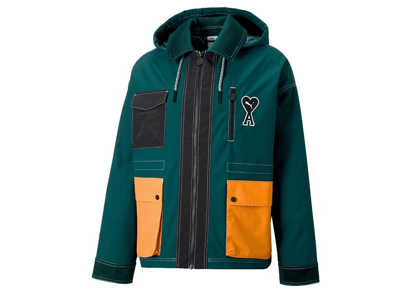 Puma x Ami Woven Jacket Varsity Green