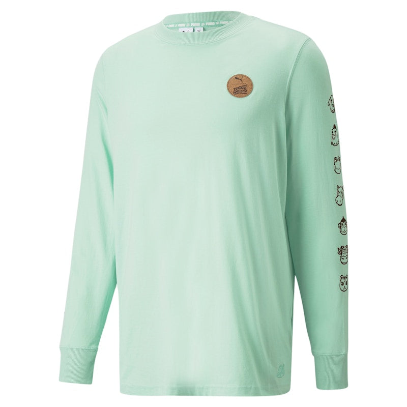 Puma x Animal Crossing New Horizons L/S T-shirt Mist Green