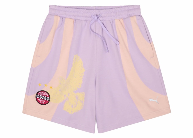 Puma x Kidsuper Knit Shorts Vivid Violet