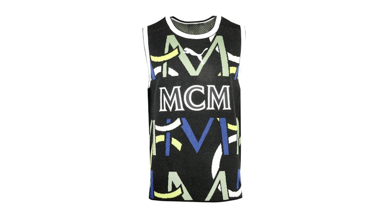 Puma x MCM Crew Neck Tank Top Black/AOP