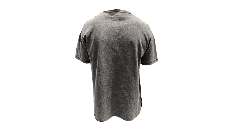Purple Brand Graphic III Textured Inside Out Tee Black