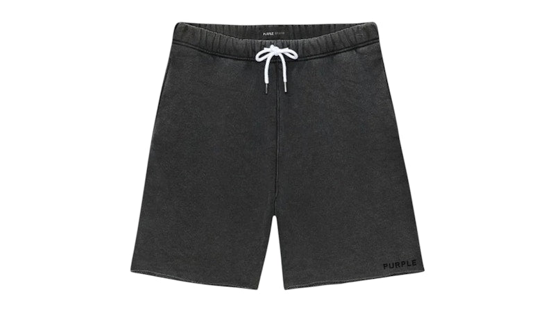 Purple Brand Hvy Fleece Short Black Shorts Black