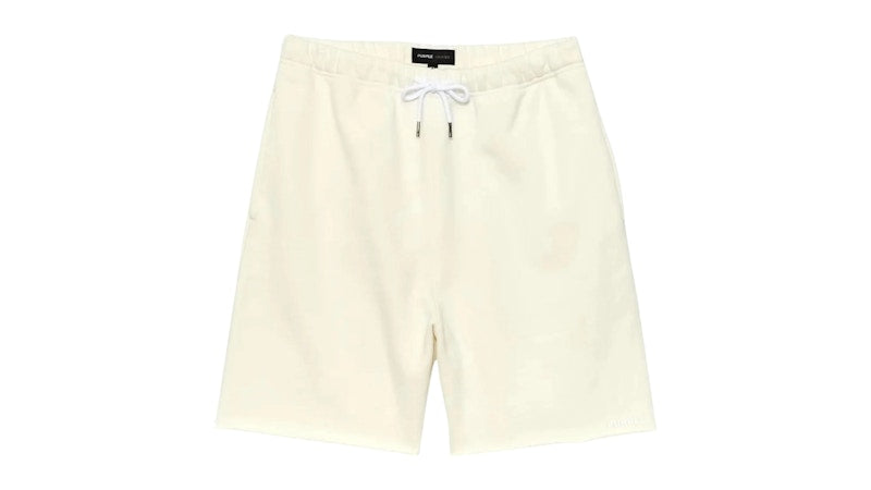 Purple Brand Hvy Fleece Short Off White Shorts White