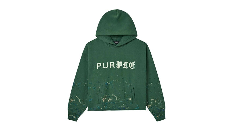 Purple Brand M4104-HFGH425 Heavyweight Fleece Hoodie Green