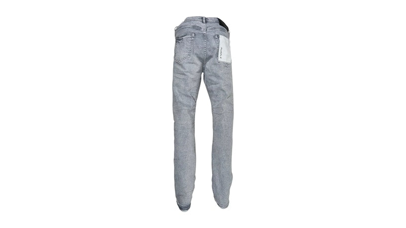 Purple Brand P005-AYDG325 Alloy Studs Jean Overdyed Grey