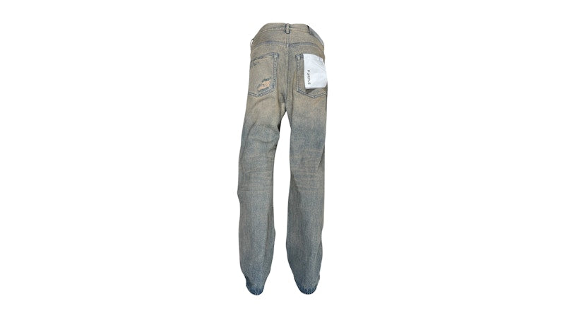 Purple Brand P018-TNSQ126 Tinted Sequin Repair Jeans Indigo
