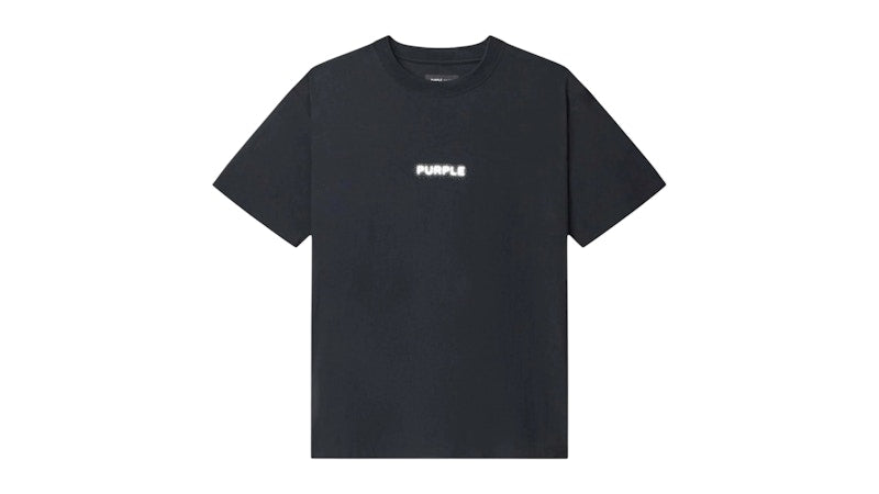 Purple Brand P104-TBPW Textured Jersey S/S Tee Black