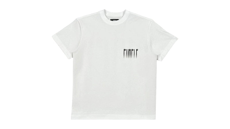 Purple Brand P104-TBWB Textured Jersey S/S Tee White