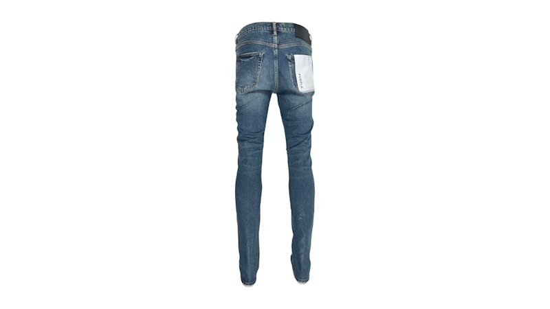 Purple Brand Skinny Coated DK Tempest Jean Dark Indigo