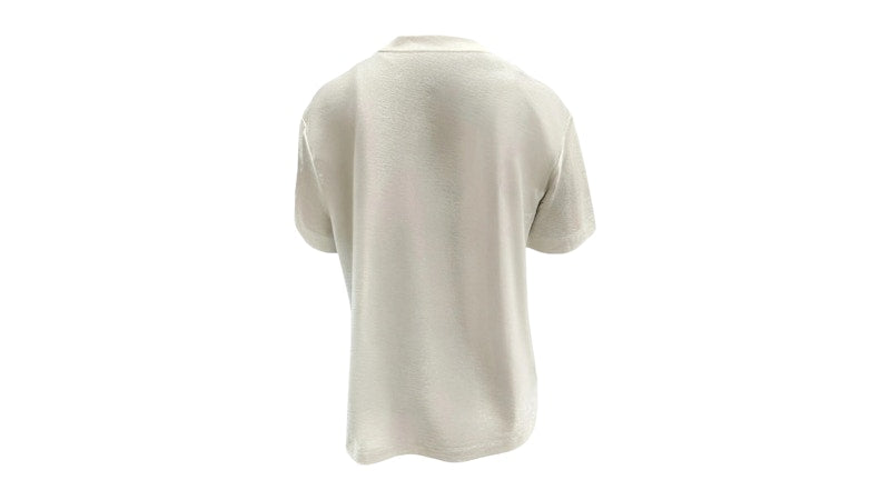 Purple Brand Textured Jersey S/S Tee Off White