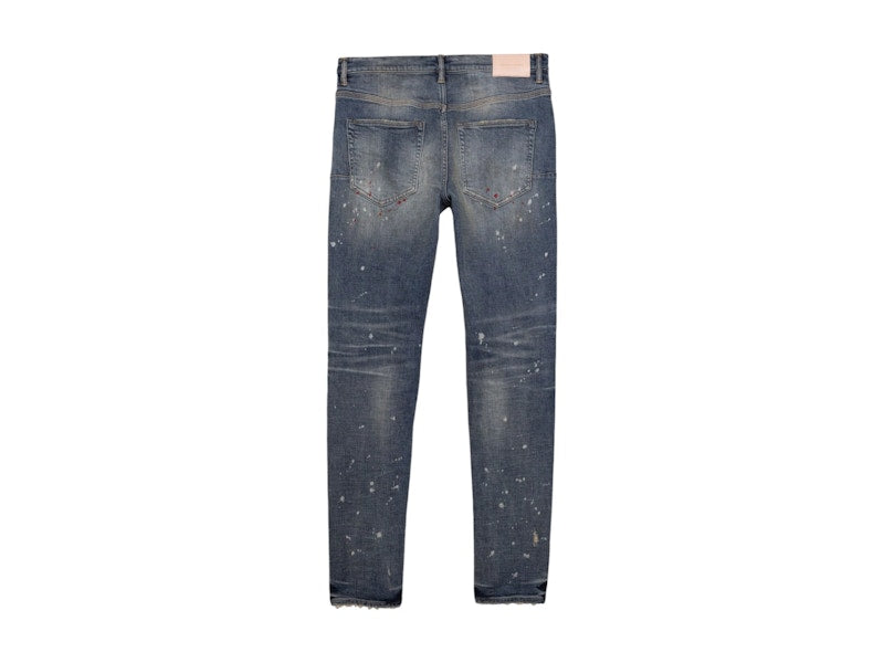 Purple Brand Vintage Spotted Indigo Jeans Indigo