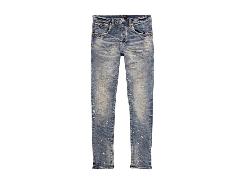 Purple Brand Vintage Spotted Indigo Jeans Indigo