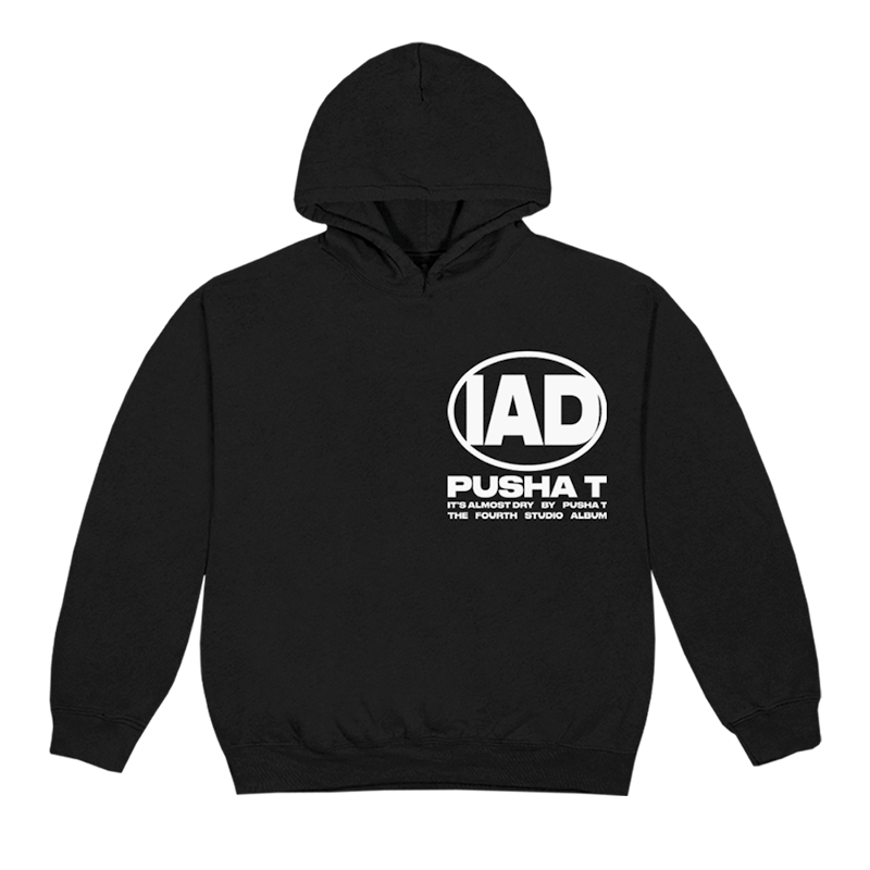 Pusha T IAD Hoodie Black
