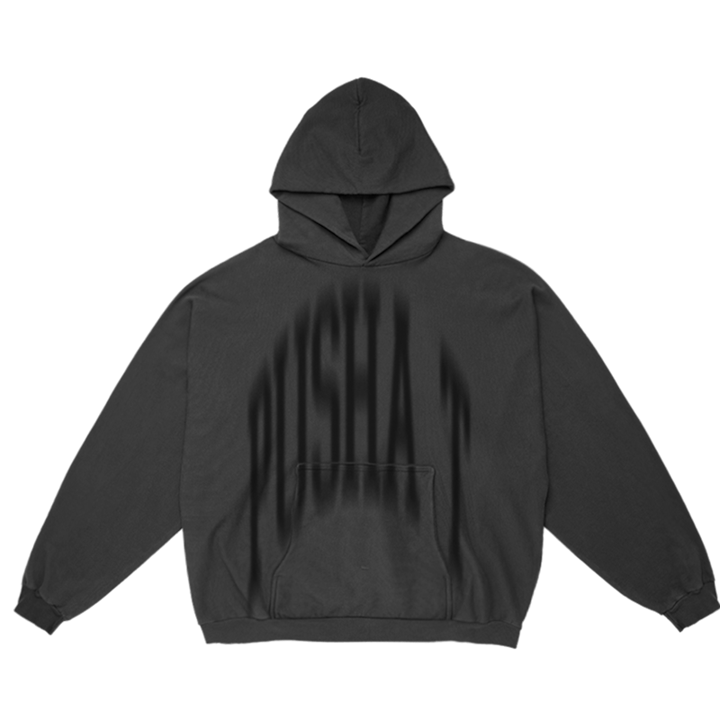 Pusha T It's Almost Dry Brick Hoodie Black