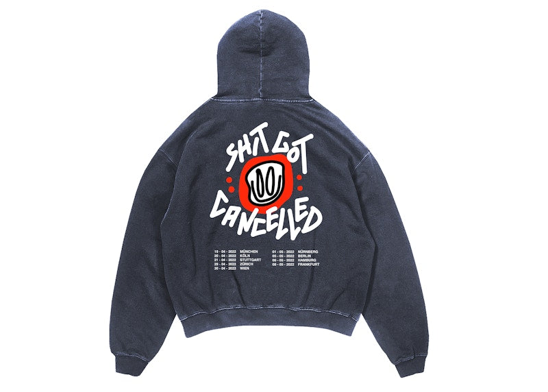 REEZY Cancelled Tour Hoodie Vintage Grey