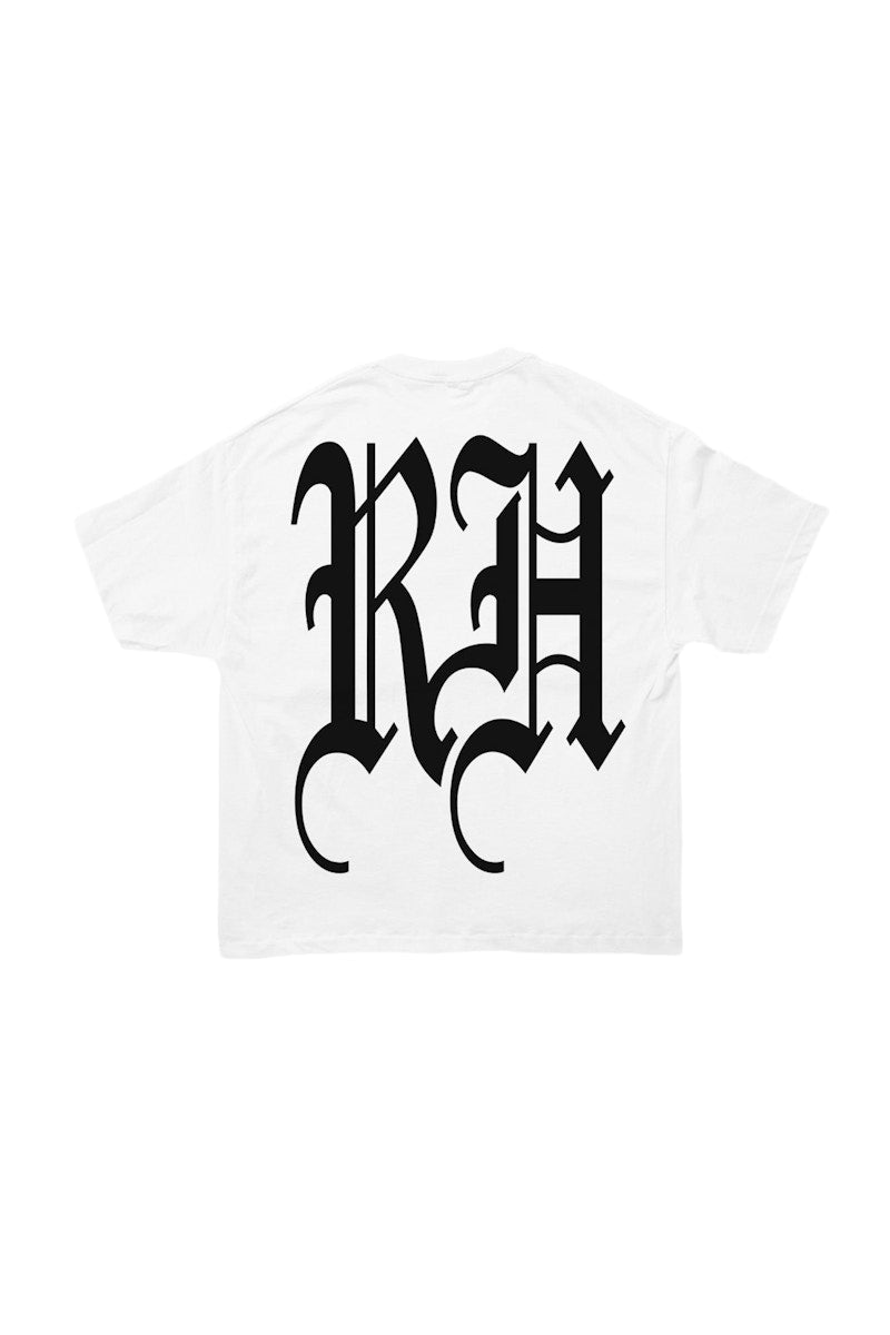 RIOT HILL RH Logo T-shirt White