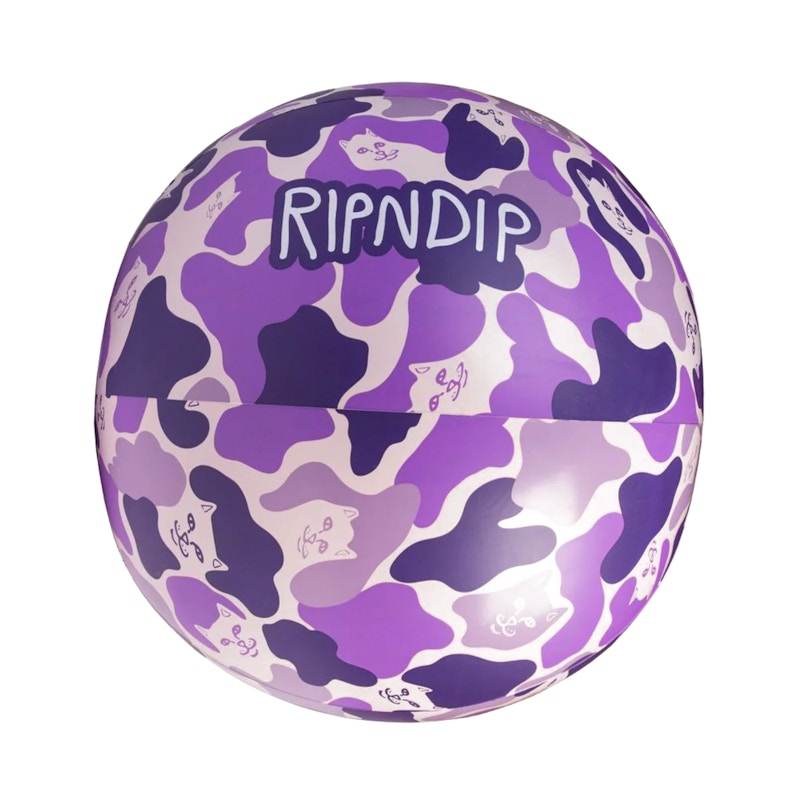RIPNDIP Camo Beach Ball Purple