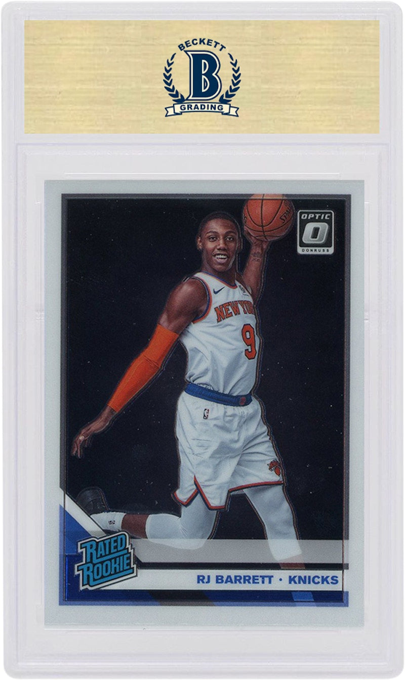 RJ Barrett 2019 Panini Donruss Optic Rookie #178 (PSA or BGS Graded)