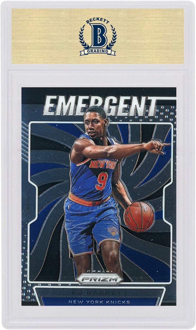 RJ Barrett 2019 Panini Prizm Rookie Emergent #27 (PSA or BGS Graded)
