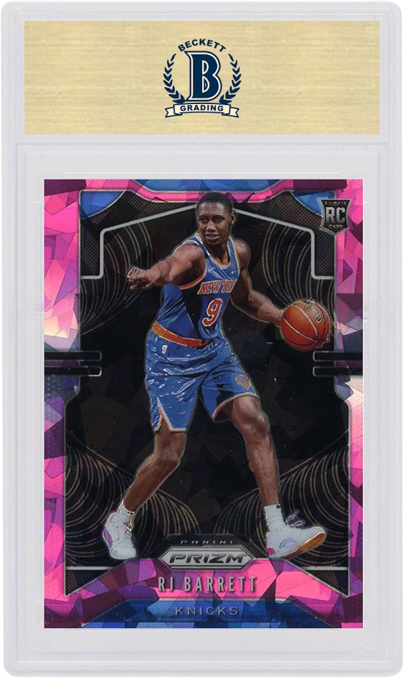 RJ Barrett 2019 Panini Prizm Rookie Pink Ice #250 (PSA or BGS Graded)