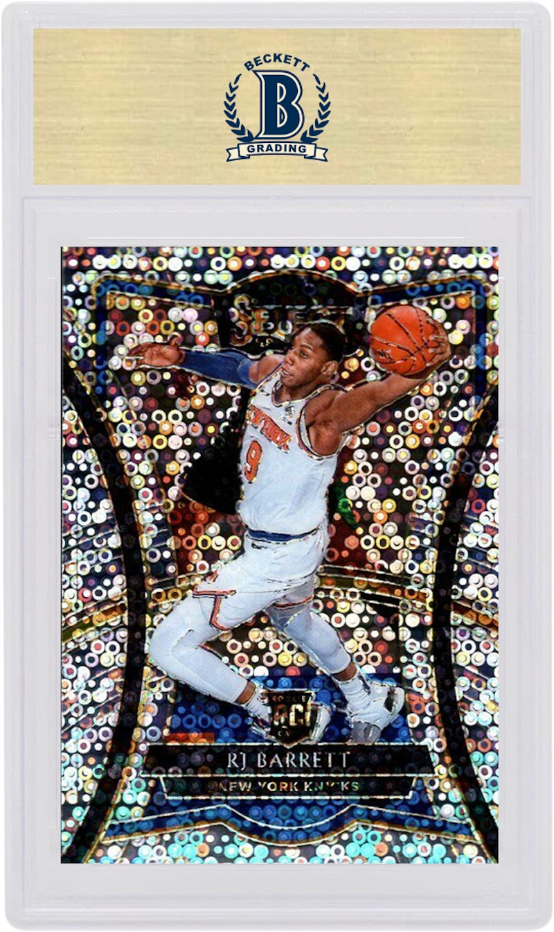 RJ Barrett 2019 Panini Select Rookie Disco #157 (PSA or BGS Graded)