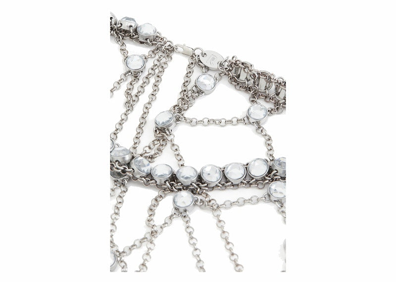 Rabanne H&M Embellished Chain Mail Top (Mens) Silver