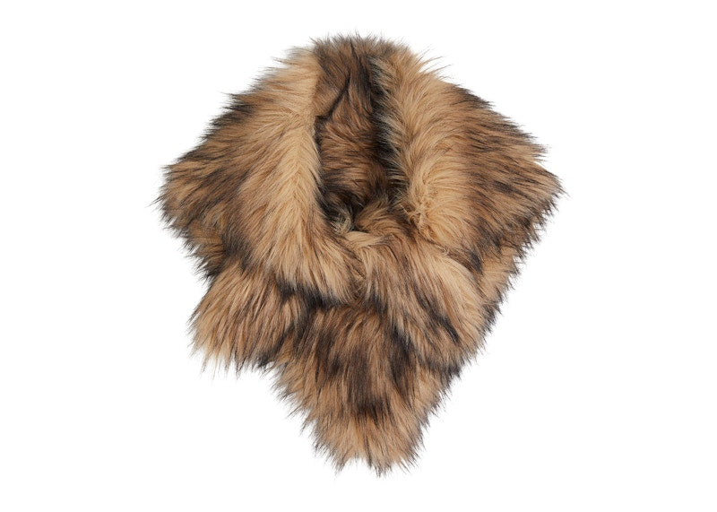 Rabanne H&M Fuzzy Scarf Brown