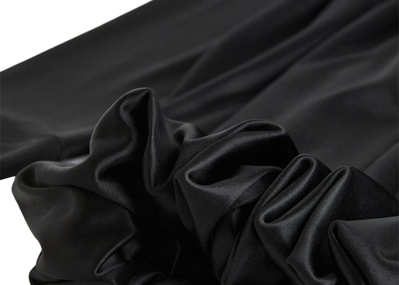 Rabanne H&M Jersey Puff-Skirt Dress Black