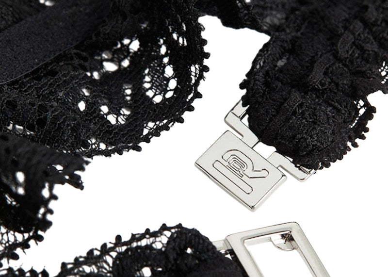 Rabanne H&M Lace Bralette Black