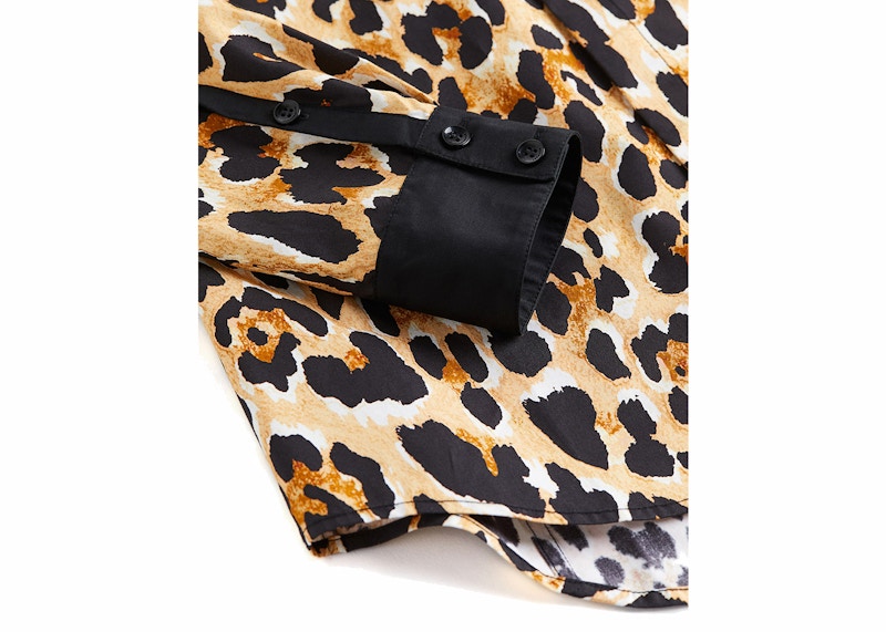 Rabanne H&M Leopard-Print Shirt (Mens) Multicolor