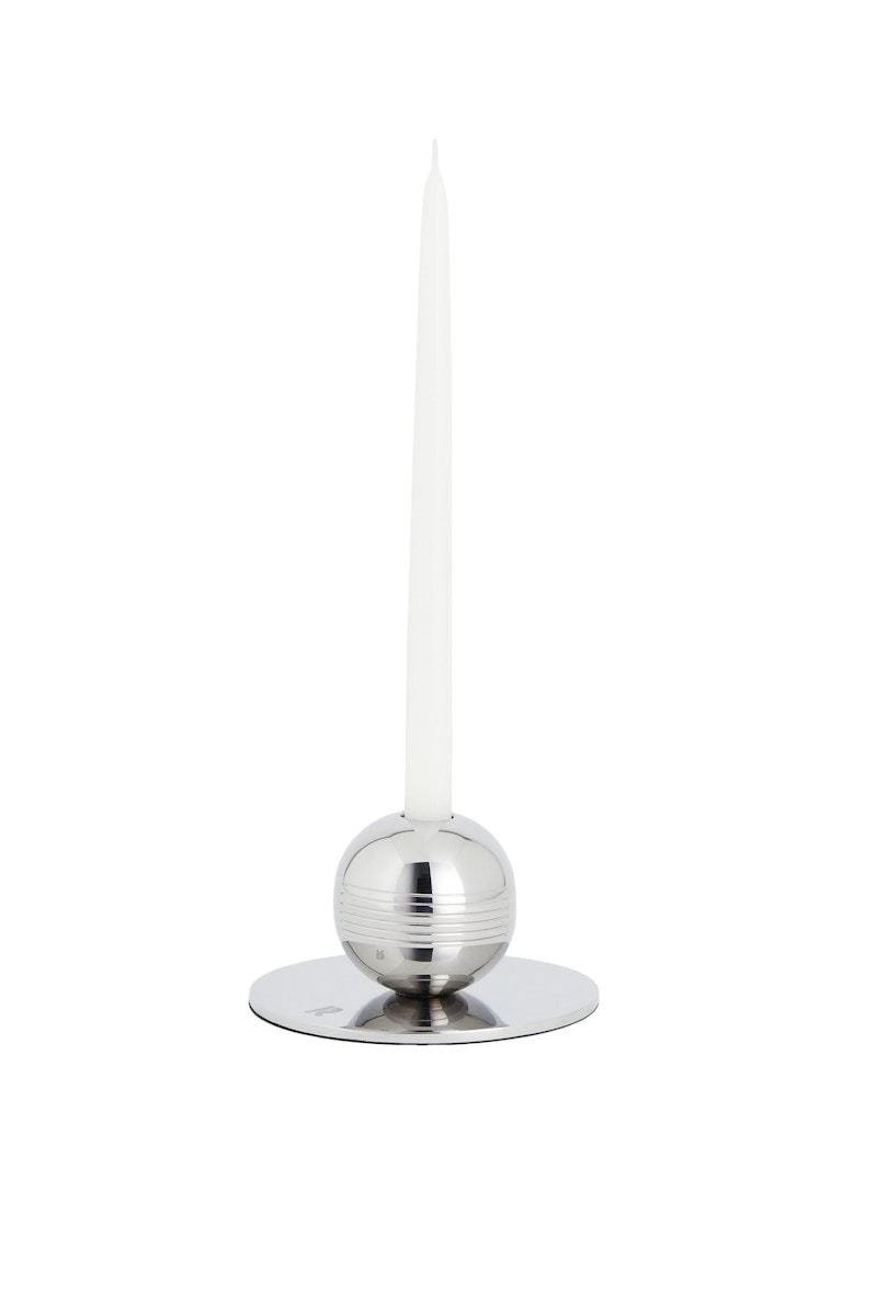 Rabanne H&M Metal Candle Holder Silver