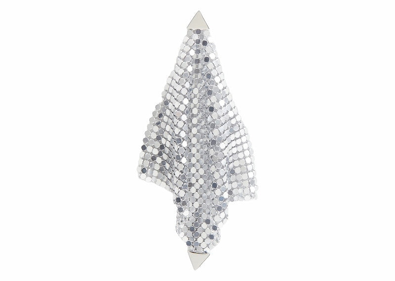 Rabanne H&M Metal-Mesh Earring (Mens) Silver