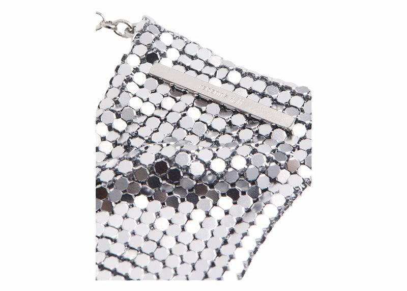 Rabanne H&M Metal-Mesh Necklace Bag (Mens) Silver