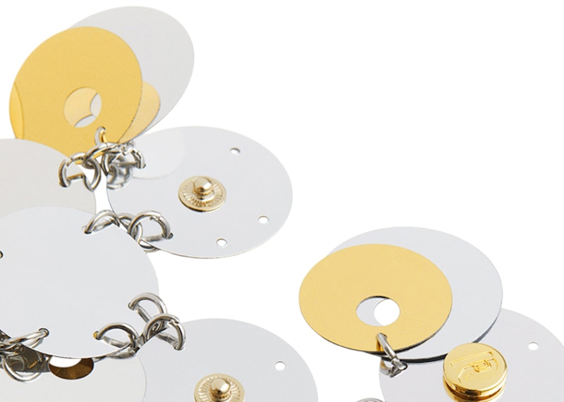 Rabanne H&M Sequin-Disc Top Silver/Gold