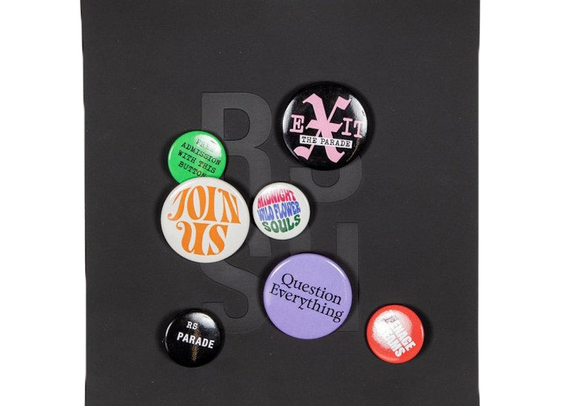 Raf Simons Pins Set of 7