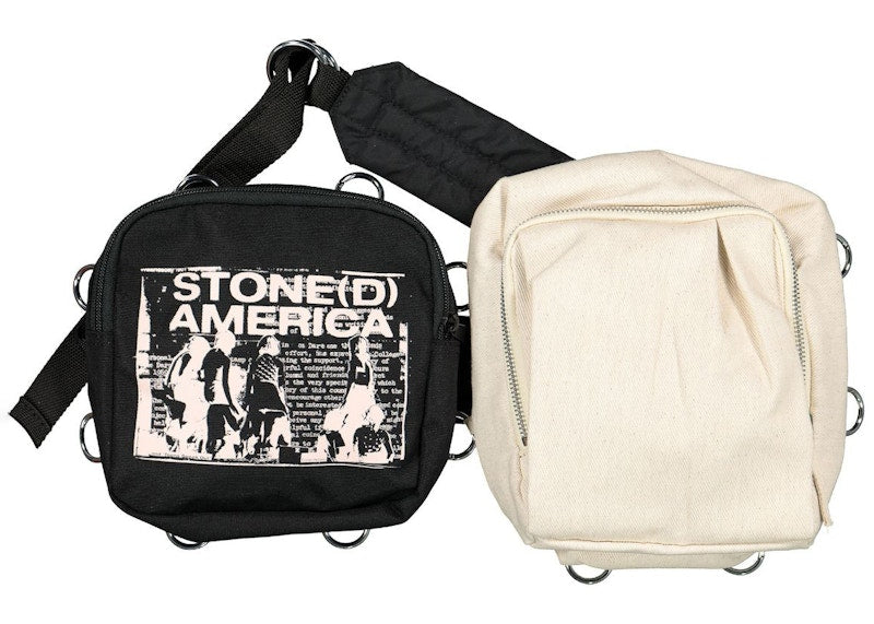 Raf Simons x Eastpak Padded Doubl'r Backpack Black/Beige