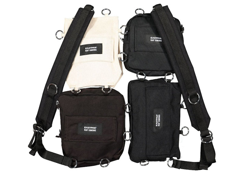 Raf Simons x Eastpak Pocketbag Loop Black/Beige
