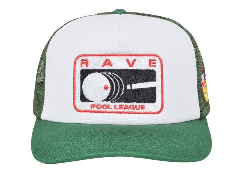 Rave Skateboards 9BALL Trucker Cap Forest