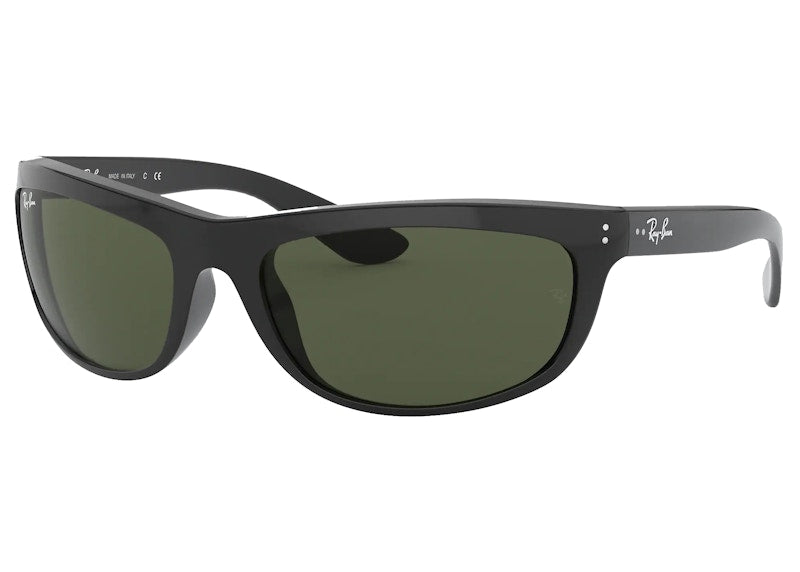 Ray-Ban Balorama Sunglasses Black/Crystal Green (RB4089)