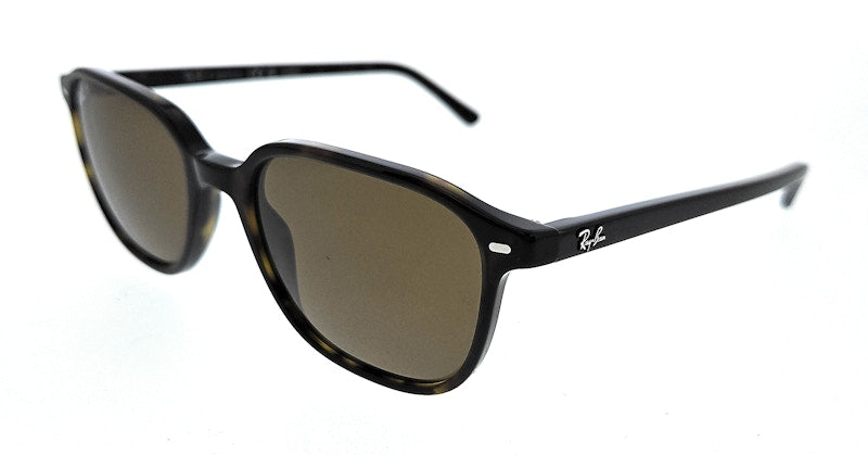 Ray-Ban Leonard Square Sunglasses Polished Tortoise (0RB2193 902/57)