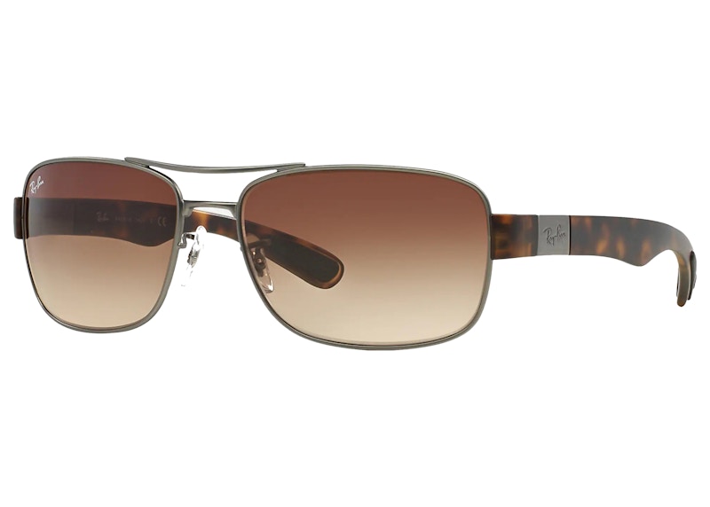 Ray-Ban RB3522 Sunglasses Gunmetal/Green (RB3522)
